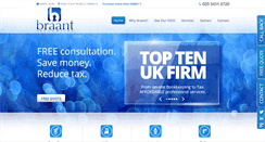Desktop Screenshot of braant.co.uk